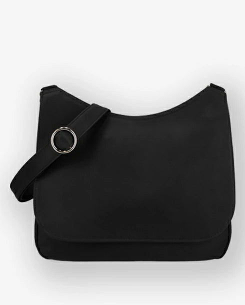 Bretelles Ajustables 3,8 Cm Pour Sacs à Main - Bandoulière Noire Avec Mousqueton AEIOPRS